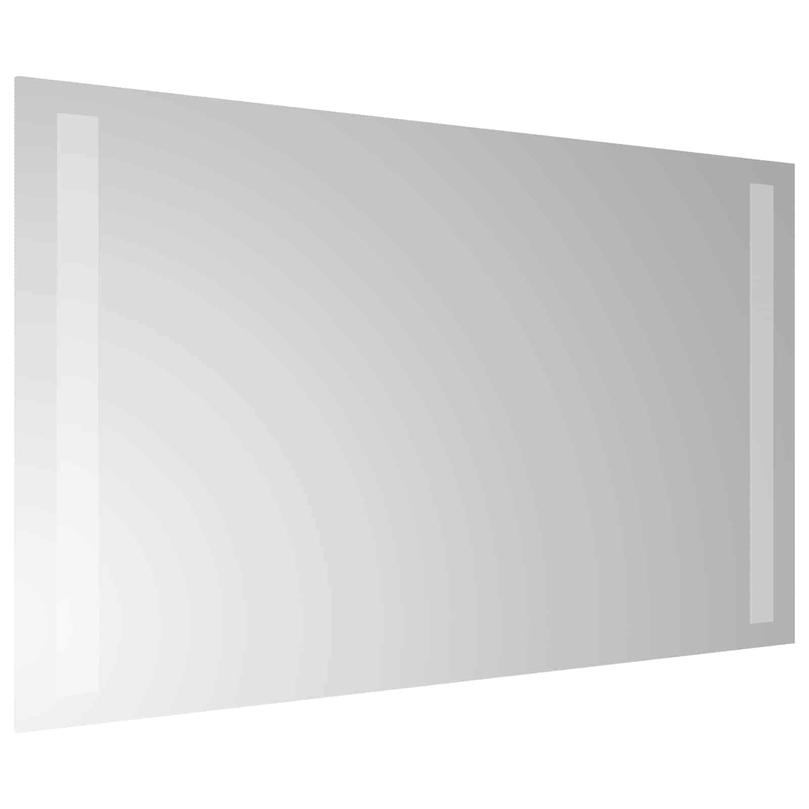 vidaXL Lustro łazienkowe LED przezroczysty 60 x 30 cm szkło hartowane