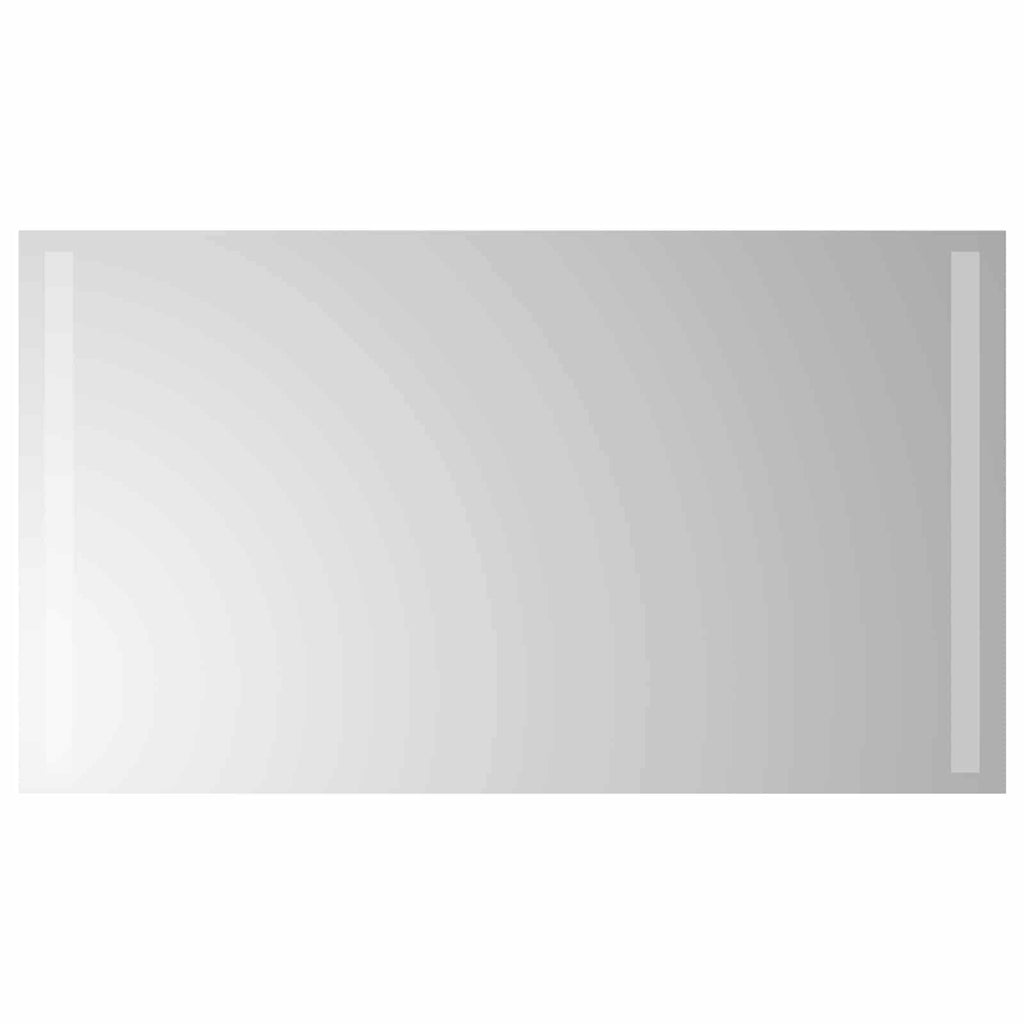 vidaXL Lustro łazienkowe LED przezroczysty 70 x 40 cm szkło hartowane