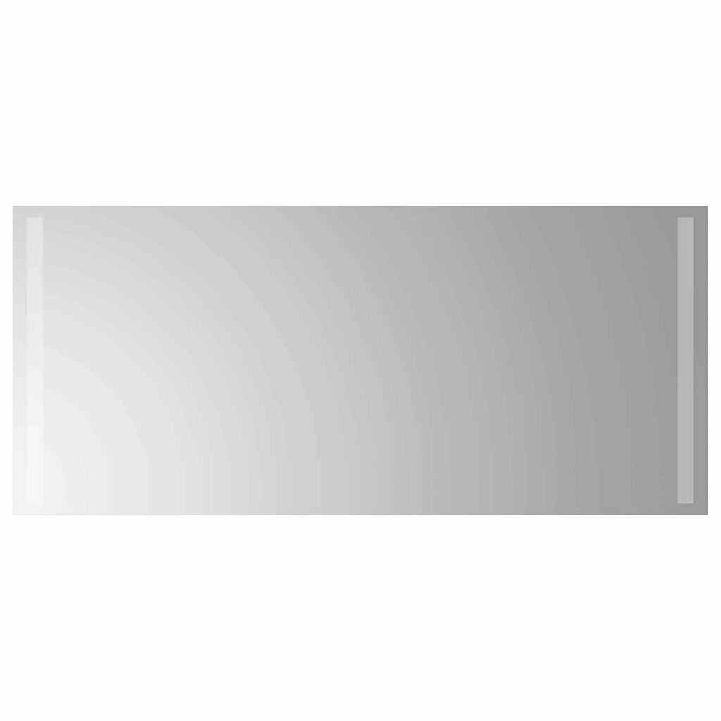 vidaXL Lustro łazienkowe LED przezroczysty 90 x 40 cm szkło hartowane
