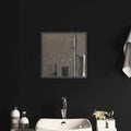 vidaXL Lustro łazienkowe LED przezroczysty 40 x 40 cm szkło hartowane