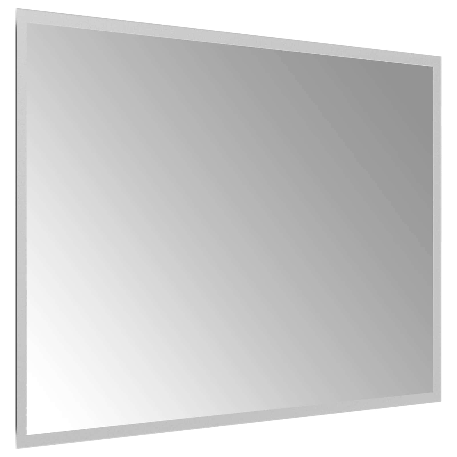 vidaXL Lustro łazienkowe LED przezroczysty 70 x 50 cm szkło hartowane