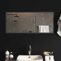 vidaXL Lustro łazienkowe LED przezroczysty 90 x 40 cm szkło hartowane