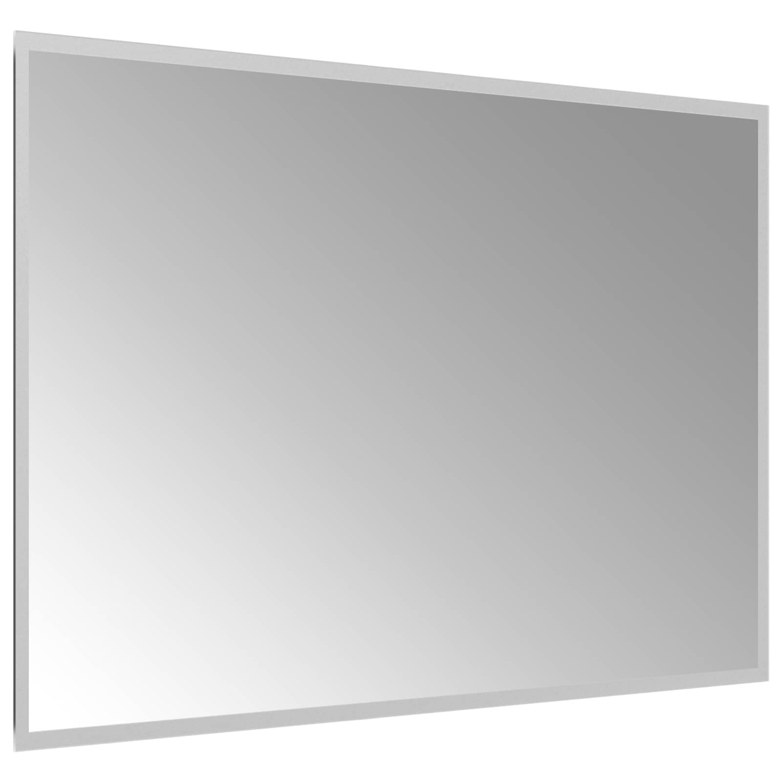 vidaXL Lustro łazienkowe LED przezroczysty 90 x 60 cm szkło hartowane