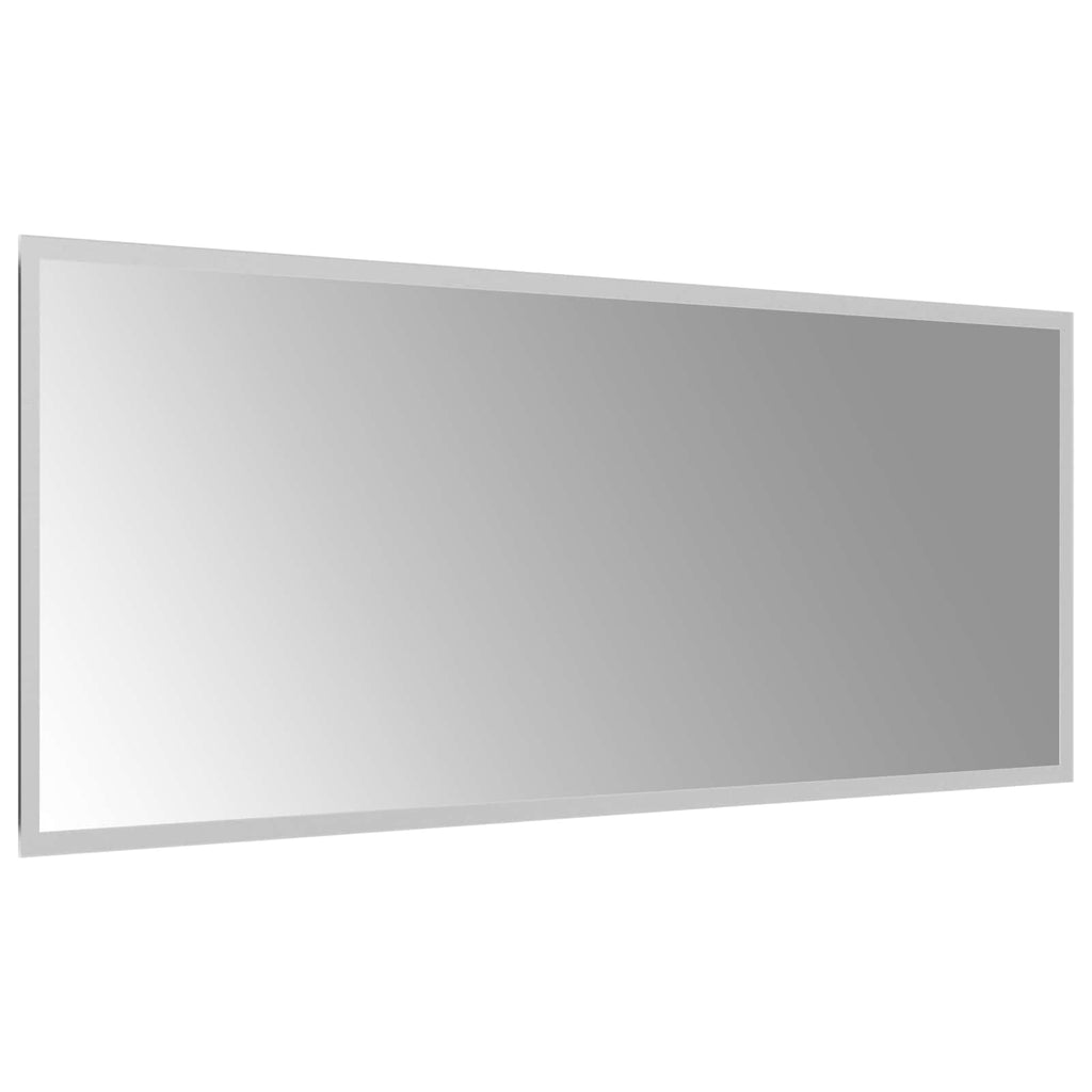 vidaXL Lustro łazienkowe LED przezroczysty 100 x 40 cm szkło hartowane