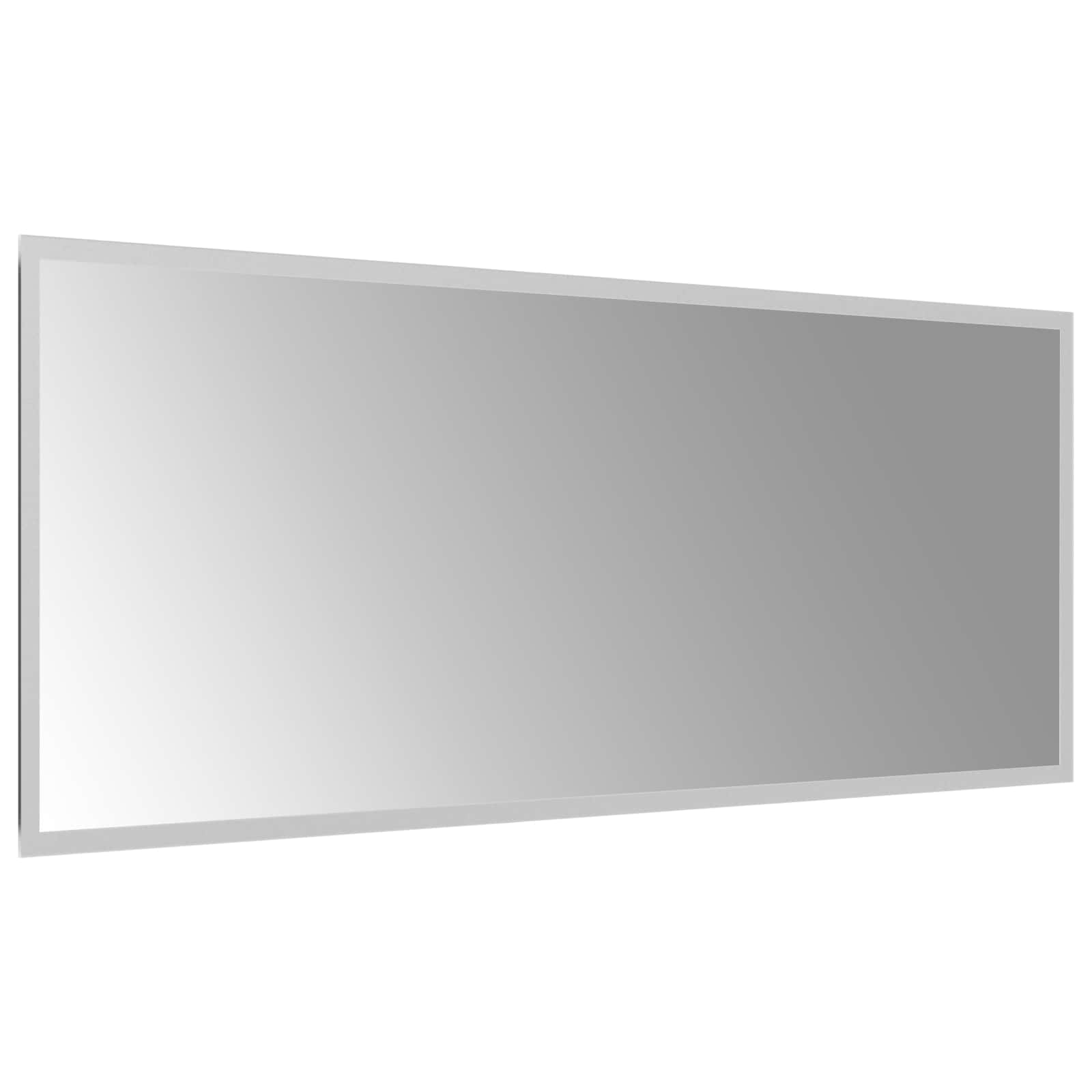 vidaXL Lustro łazienkowe LED przezroczysty 100 x 40 cm szkło hartowane