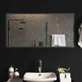 vidaXL Lustro łazienkowe LED przezroczysty 100 x 50 cm szkło hartowane