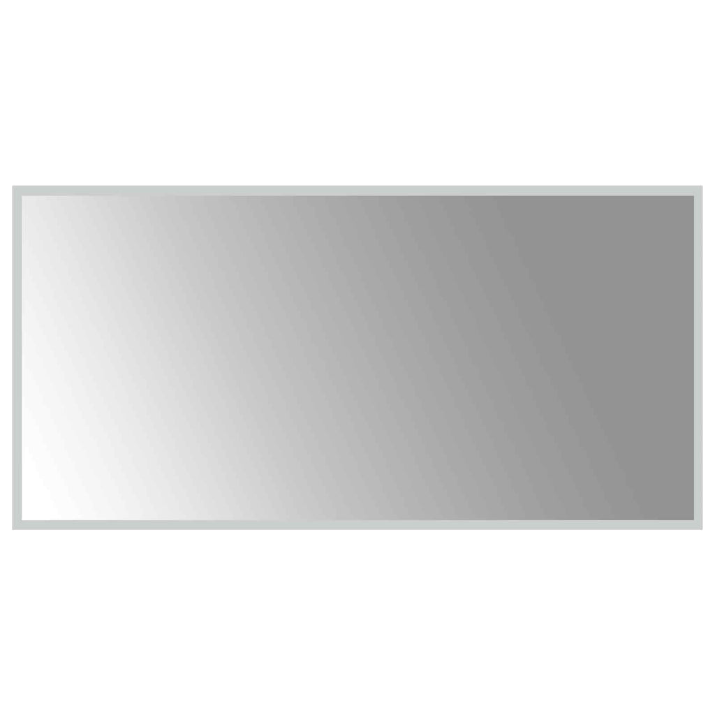 vidaXL Lustro łazienkowe LED przezroczysty 100 x 50 cm szkło hartowane