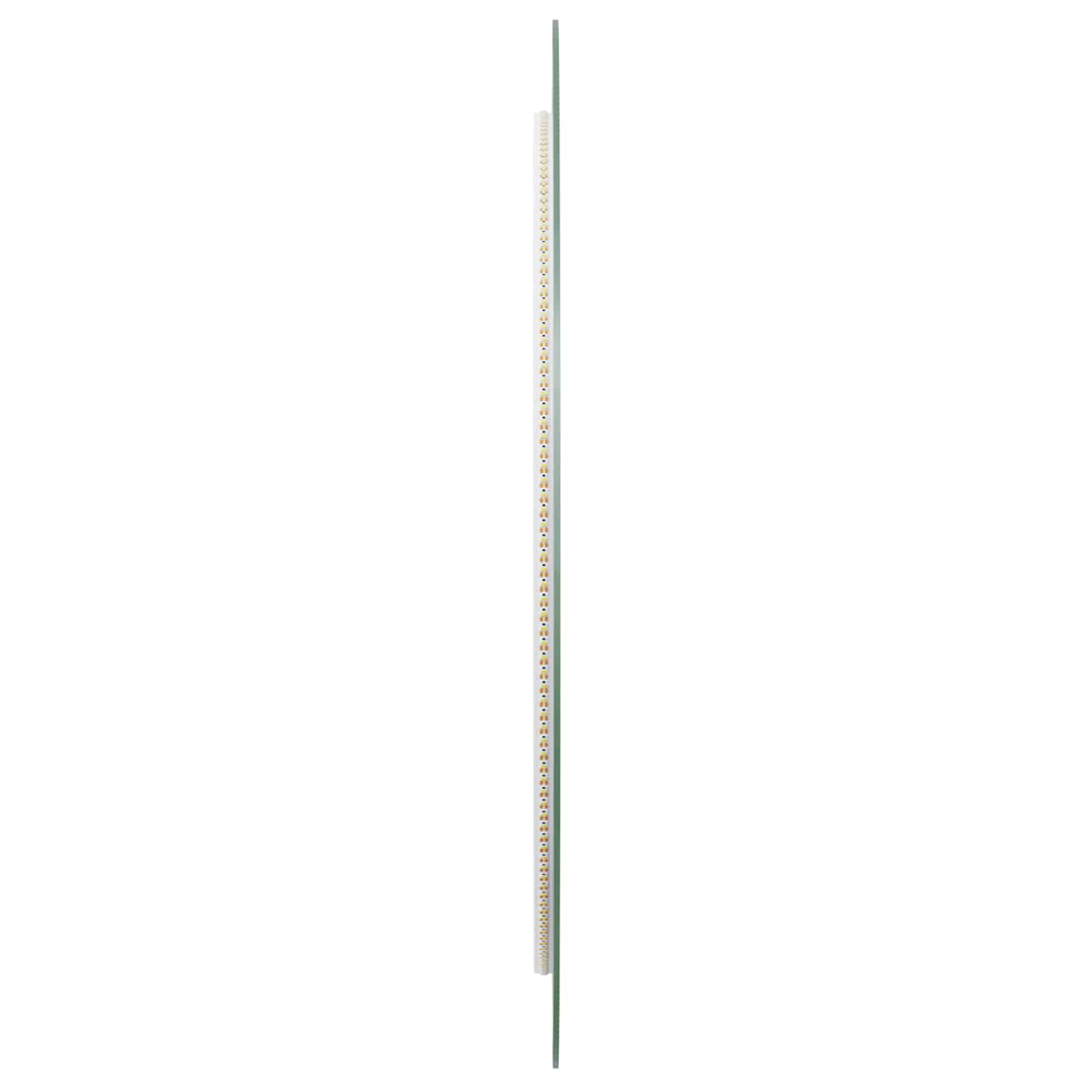 vidaXL Lustro łazienkowe LED przezroczysty Ø 70 cm szkło hartowane