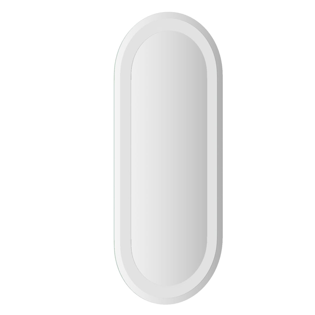 vidaXL Lustro łazienkowe LED przezroczysty 60 x 25 cm szkło hartowane