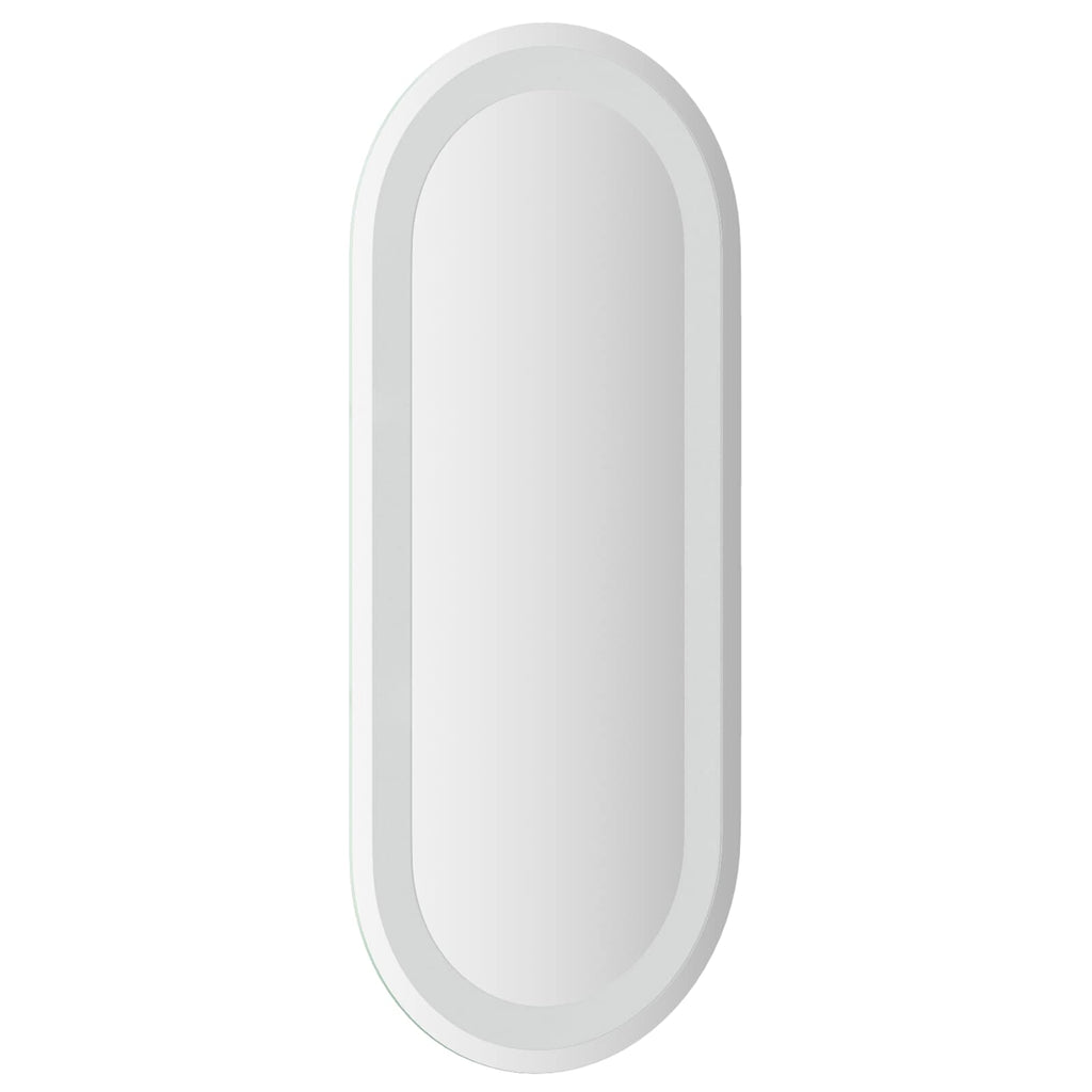 vidaXL Lustro łazienkowe LED przezroczysty 70 x 30 cm szkło hartowane