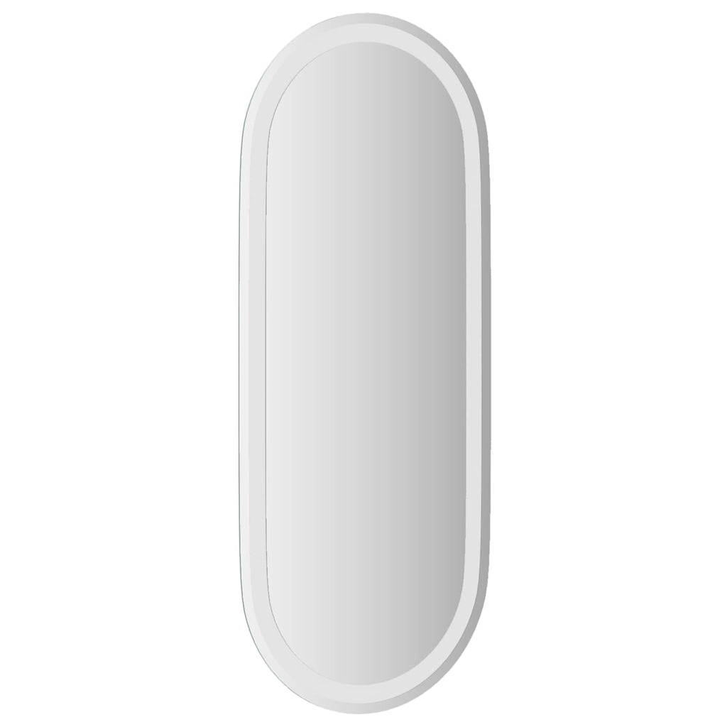 vidaXL Lustro łazienkowe LED przezroczysty 90 x 40 cm szkło hartowane