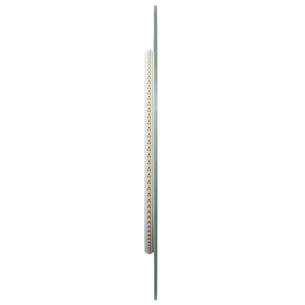 vidaXL Lustro łazienkowe LED przezroczysty 90 x 40 cm szkło hartowane