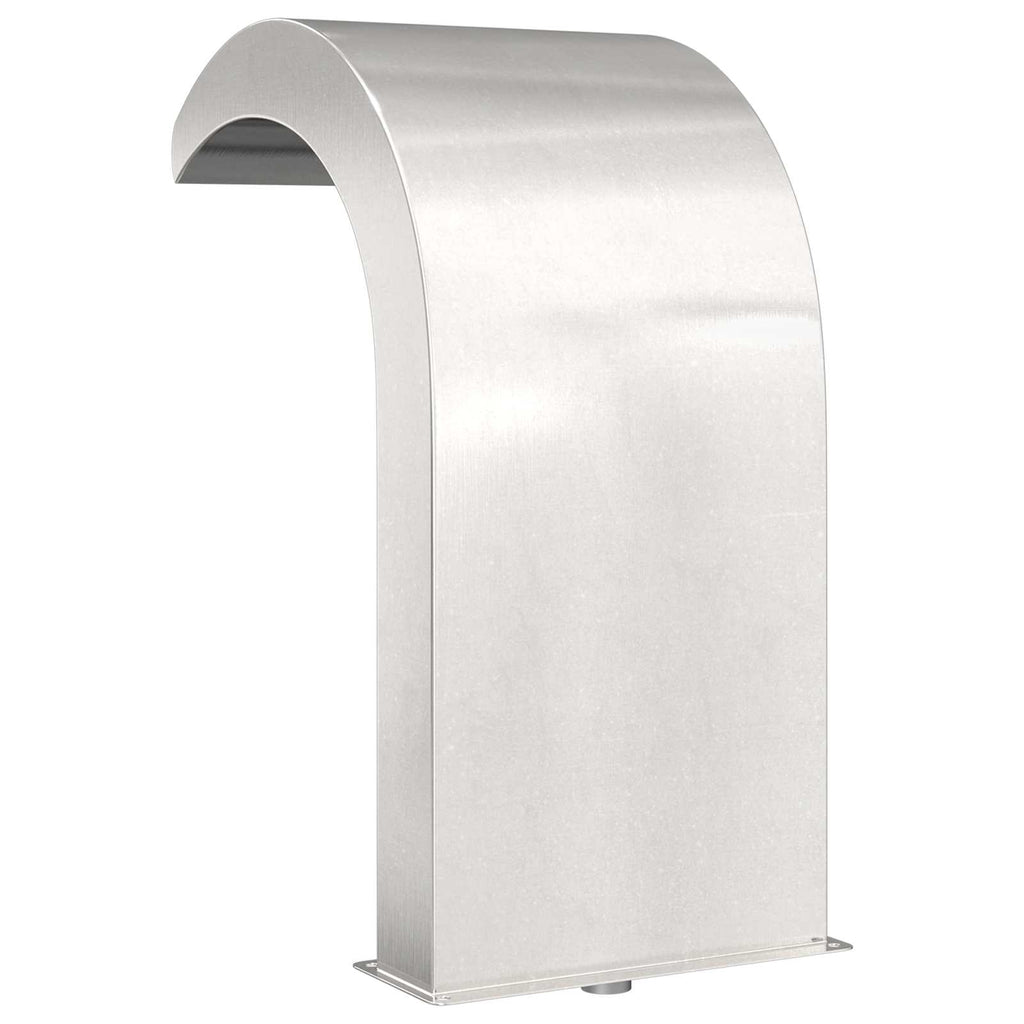 vidaXL Kaskada do basenu z LED Stal nierdzewna 304 45 x 30 x 65 cm