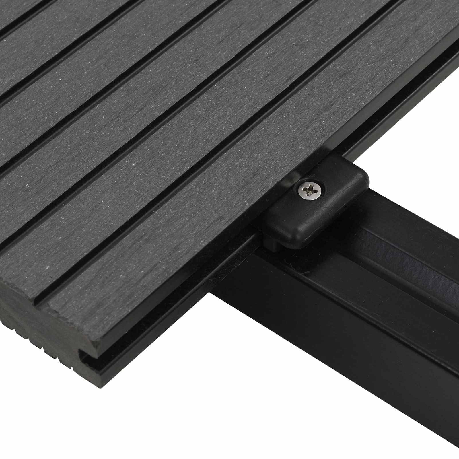 vidaXL Deska Tarasowa 48 pcs Szary Kompozyt drewniano-plastikowy