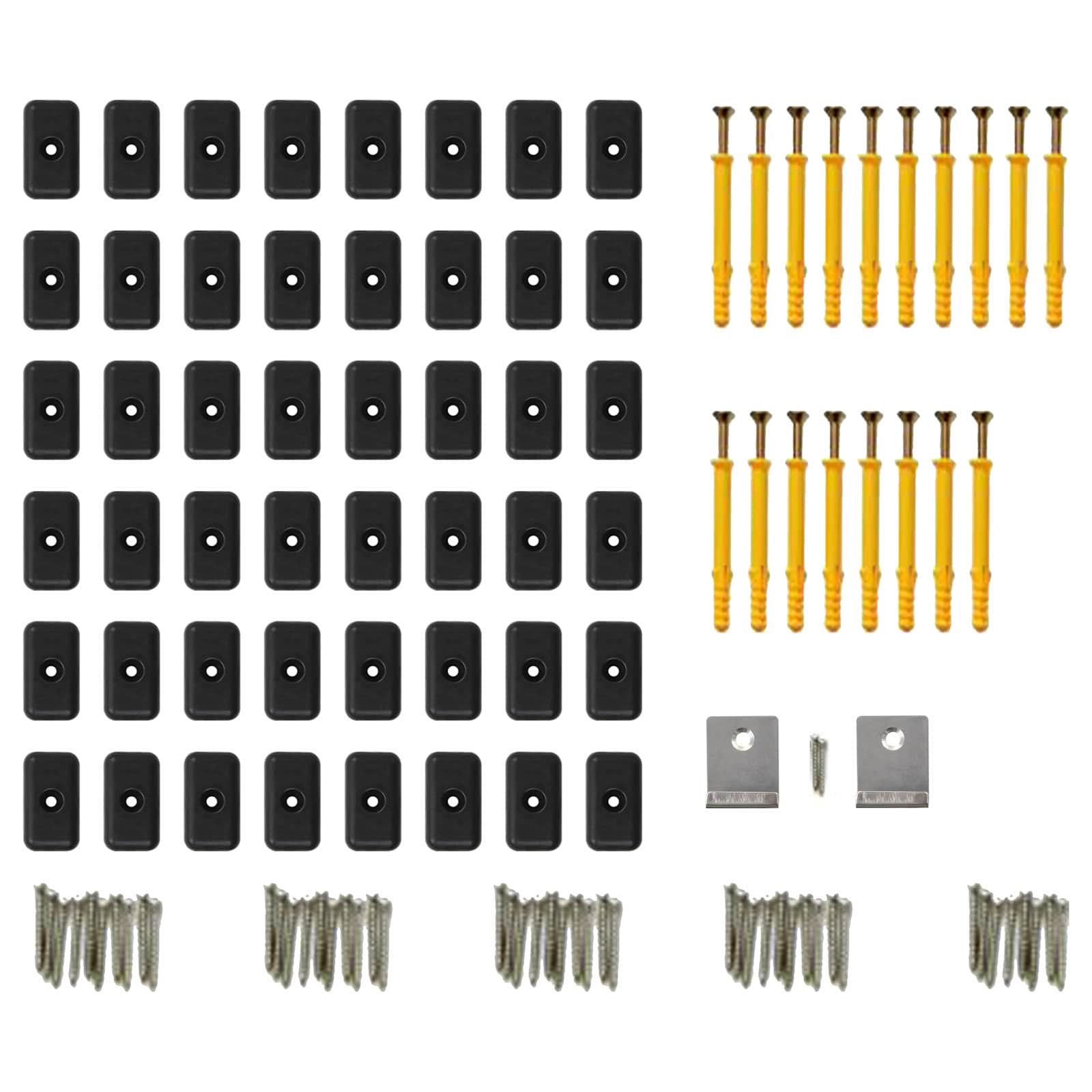vidaXL Deska Tarasowa 48 pcs Drewno tekowe