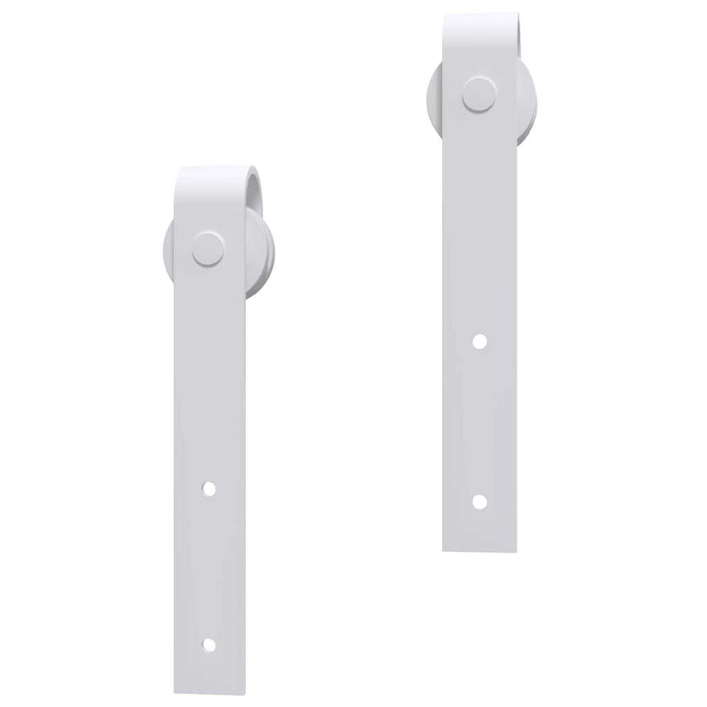 vidaXL Drzwi przesuwne Naturalne i białe 70 x 210 cm