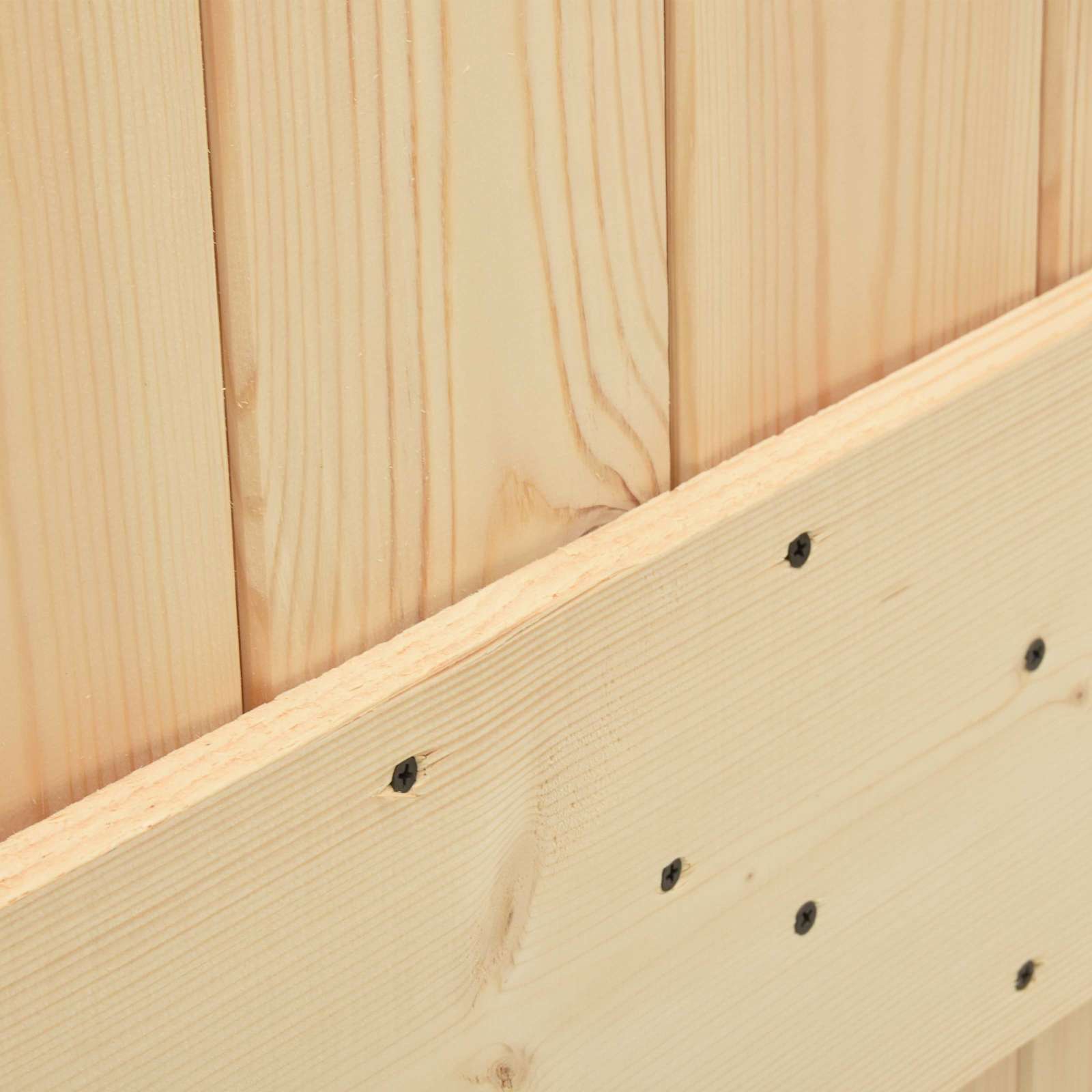 vidaXL Drzwi przesuwne Naturalny i czarny 80 x 210 cm