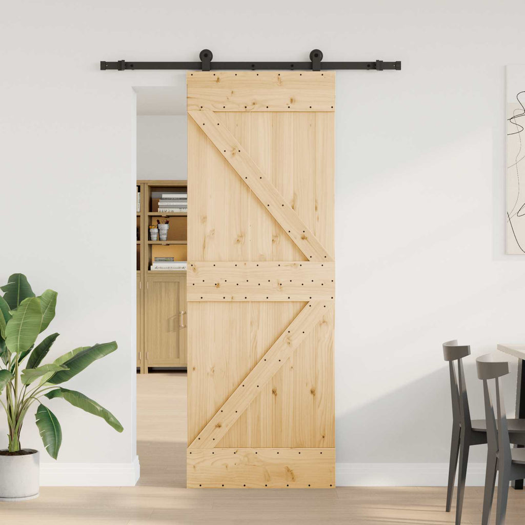 vidaXL Drzwi przesuwne NARVIK 70 x 210 cm (152,5 cm)