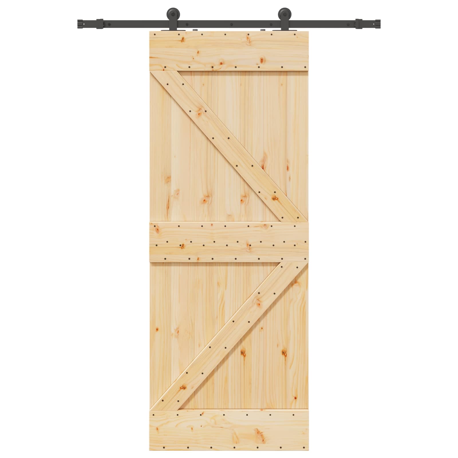 vidaXL Drzwi przesuwne NARVIK 80 x 210 cm (152,5 cm)