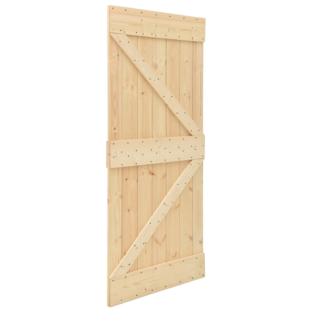vidaXL Drzwi przesuwne NARVIK 80 x 210 cm (152,5 cm)