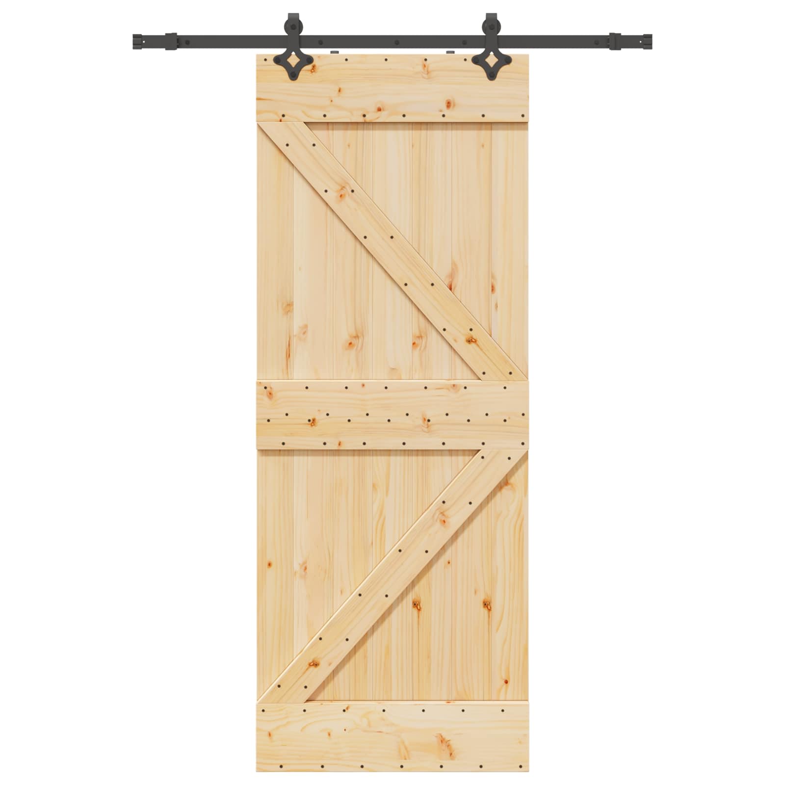 vidaXL Drzwi przesuwne NARVIK 80 x 210 cm (152,5 cm)