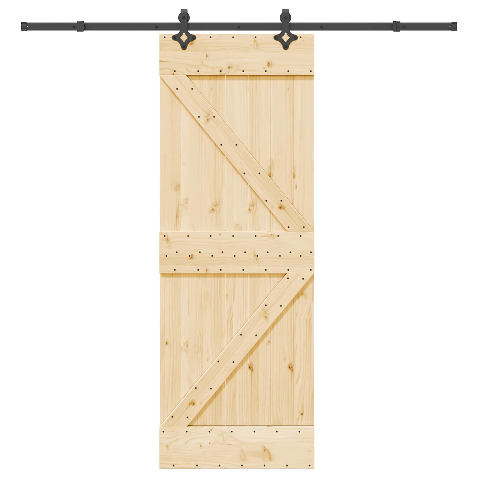 vidaXL Drzwi przesuwne NARVIK 70 x 210 cm (213,5 cm)