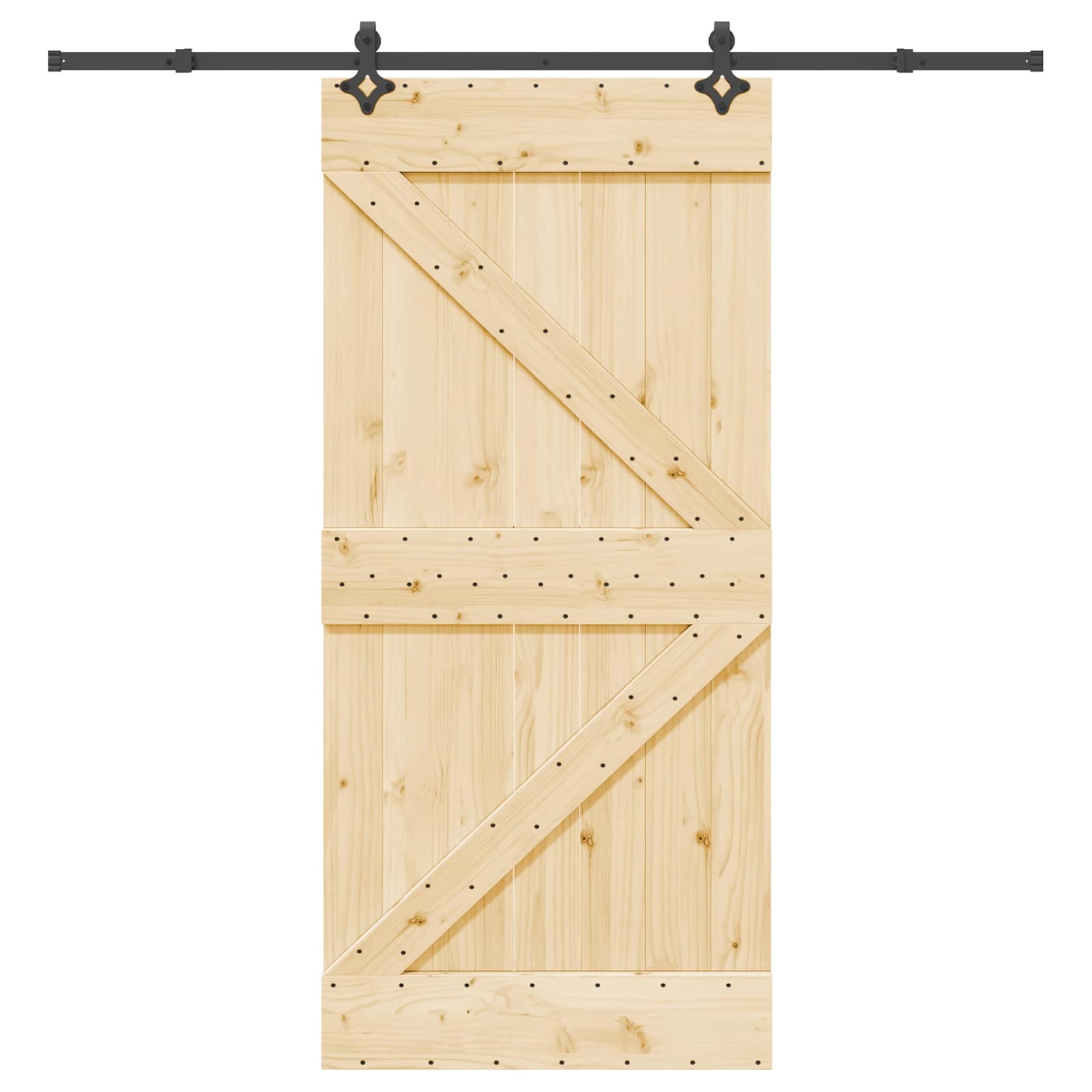 vidaXL Drzwi przesuwne NARVIK 95 x 210 cm (213,5 cm)