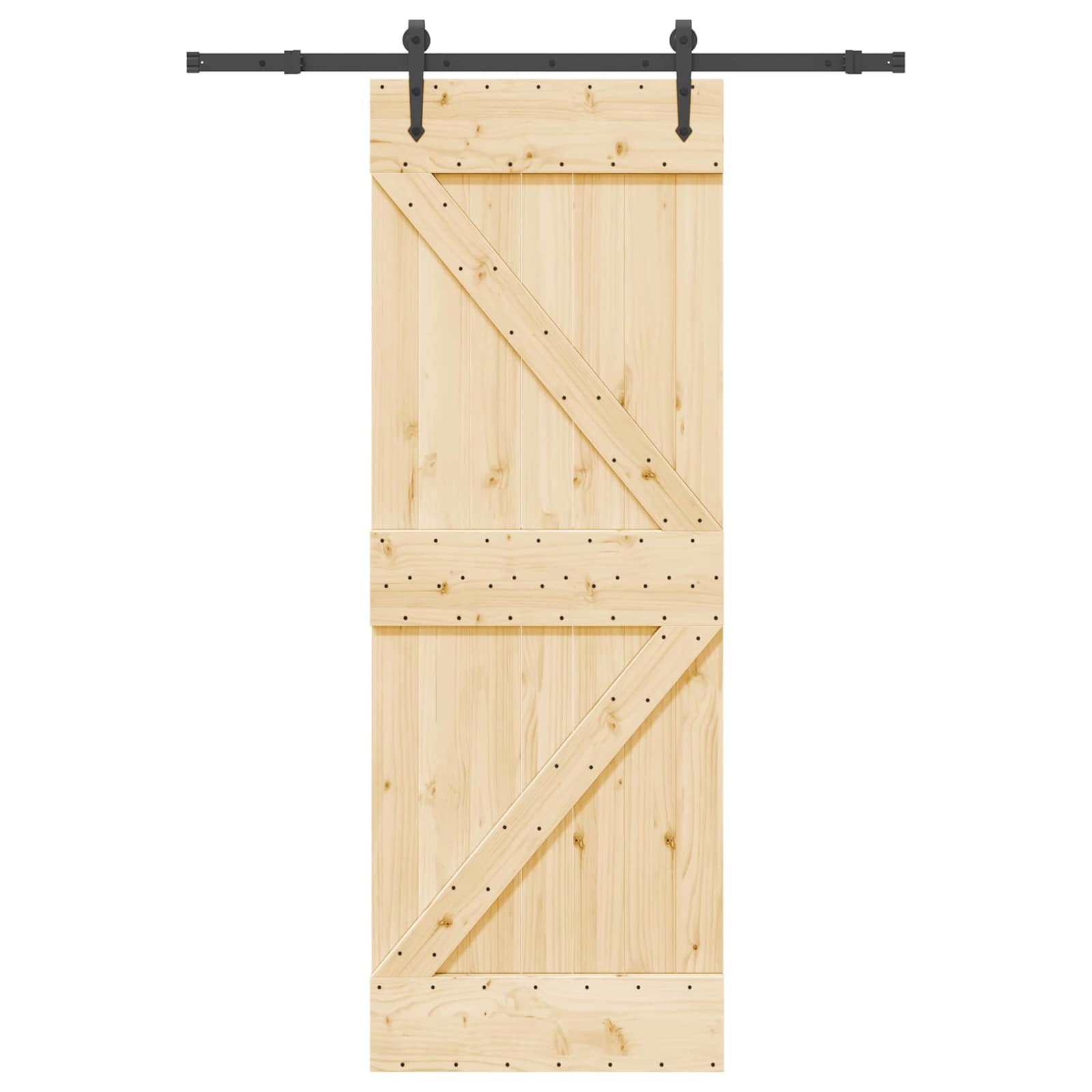 vidaXL Drzwi przesuwne NARVIK 70 x 210 cm (152,5 cm)
