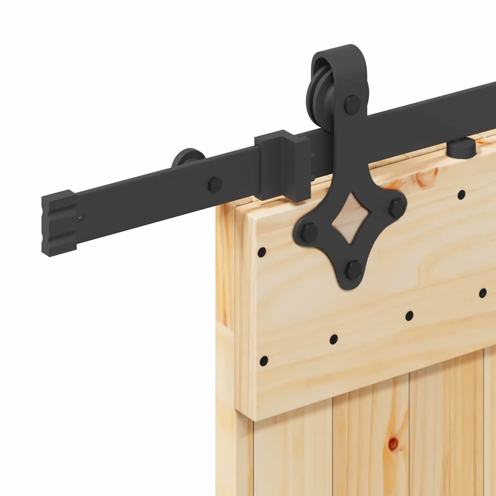 vidaXL Drzwi przesuwne NARVIK 100 x 210 cm (213,5 cm)