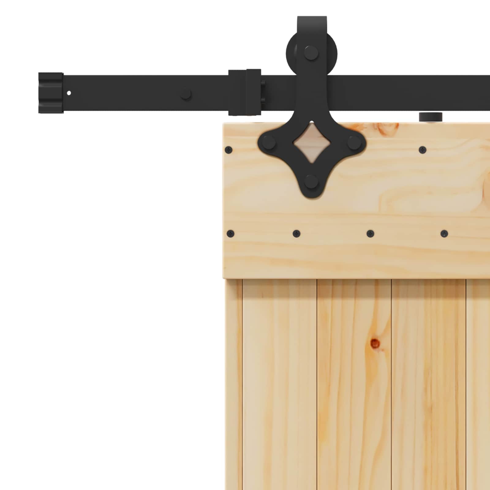 vidaXL Drzwi przesuwne NARVIK 100 x 210 cm (213,5 cm)