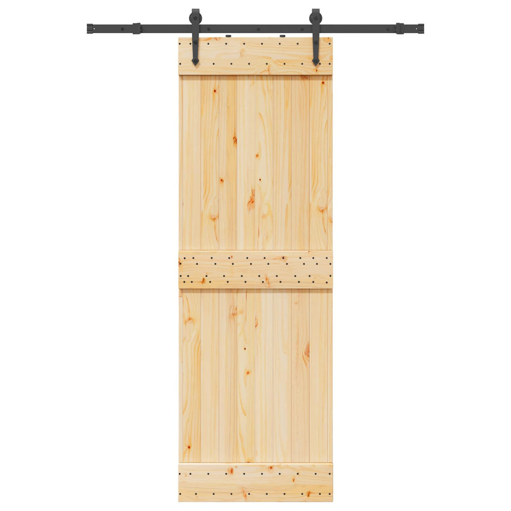 vidaXL Drzwi przesuwne NARVIK 70 x 210 cm (152,5 cm)
