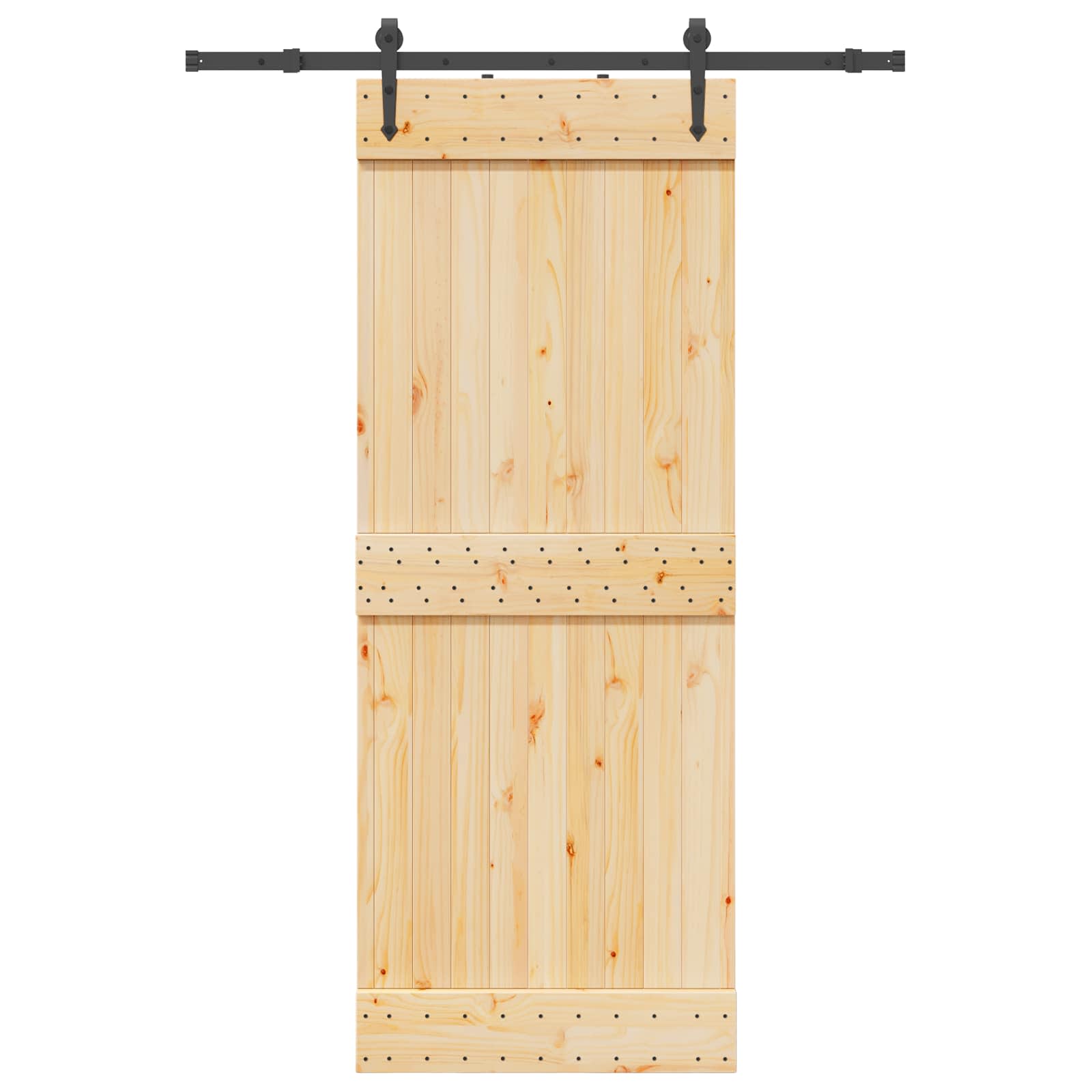 vidaXL Drzwi przesuwne NARVIK 80 x 210 cm (152,5 cm)