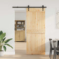 vidaXL Drzwi przesuwne NARVIK 85 x 210 cm (152,5 cm)