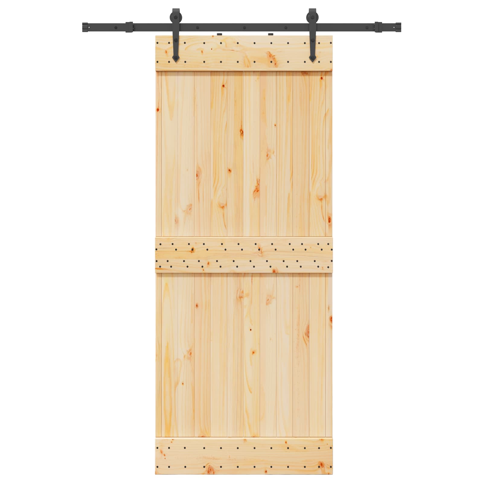 vidaXL Drzwi przesuwne NARVIK 85 x 210 cm (152,5 cm)