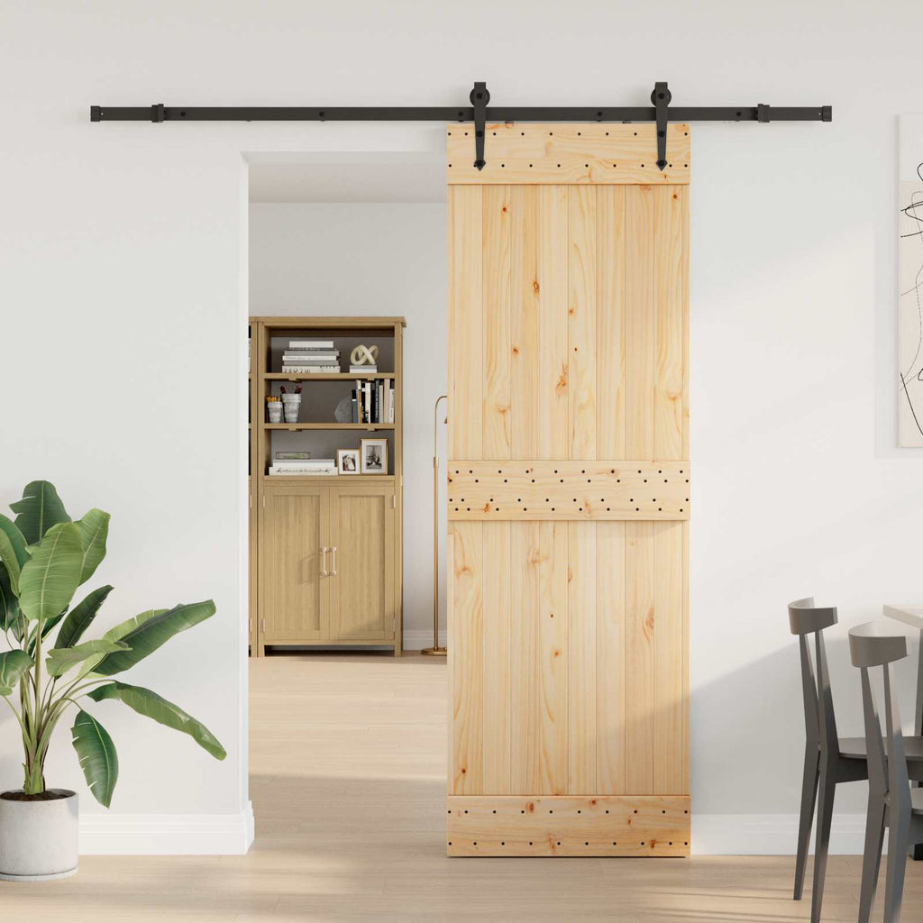 vidaXL Drzwi przesuwne NARVIK 70 x 210 cm (213,5 cm)