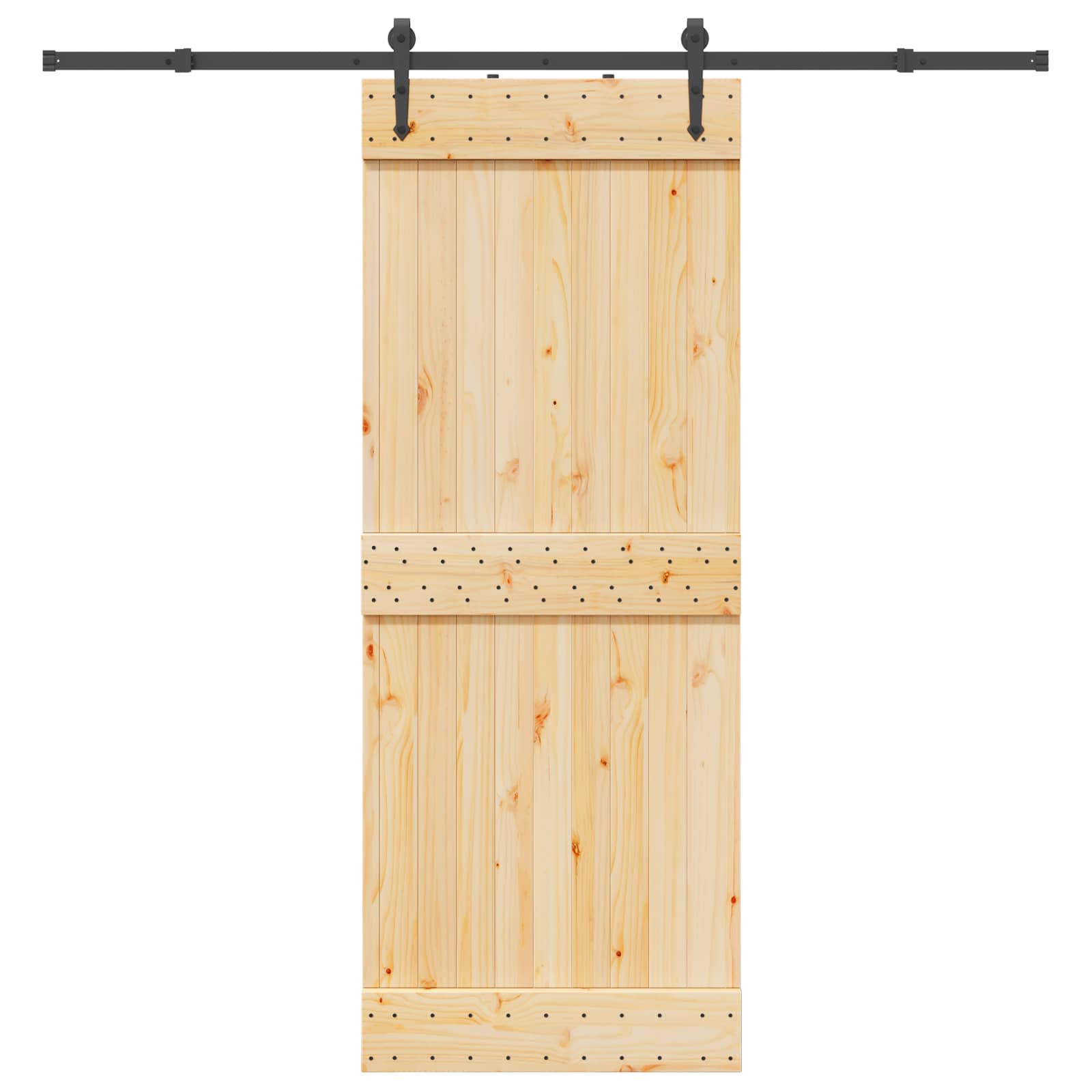 vidaXL Drzwi przesuwne NARVIK 80 x 210 cm (213,5 cm)