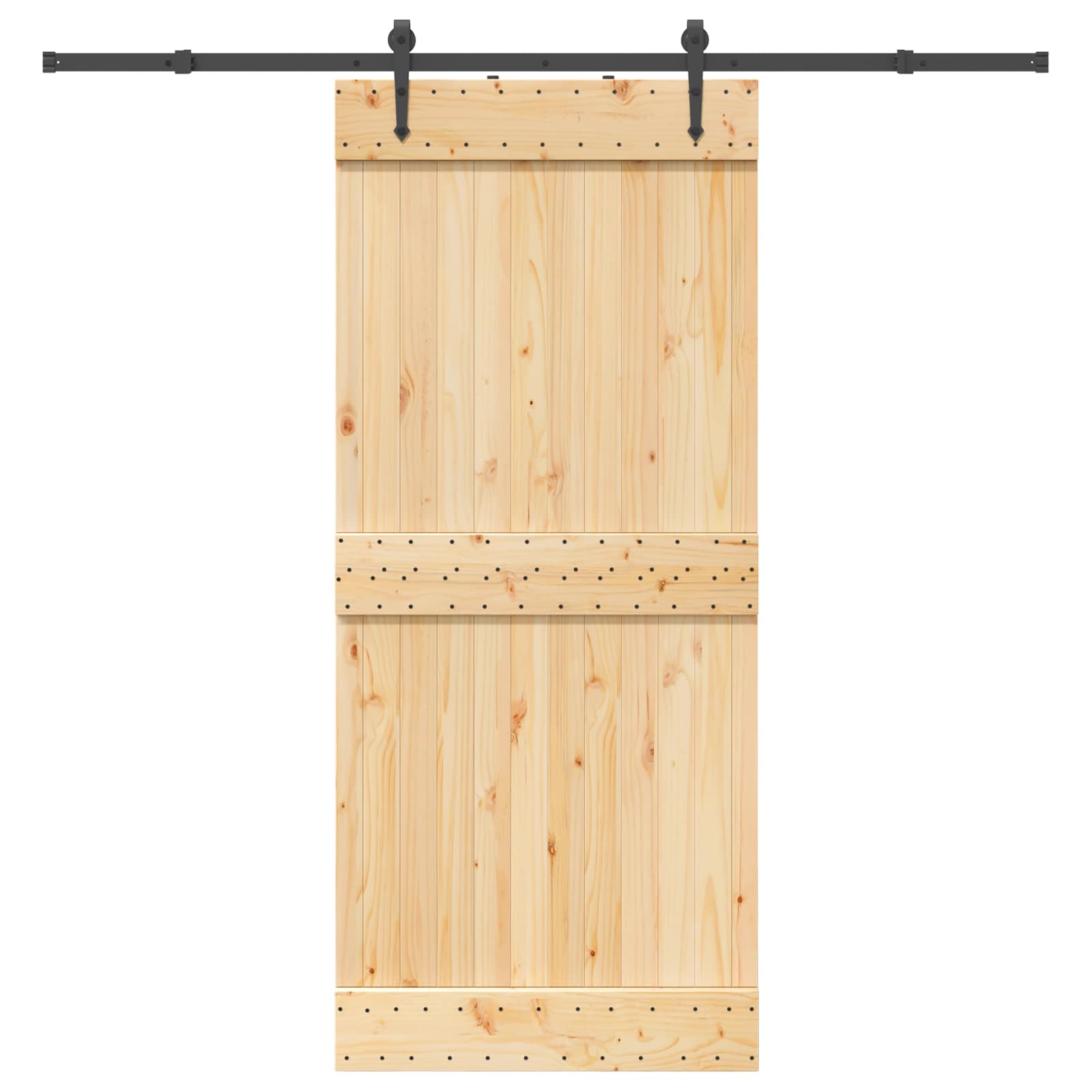 vidaXL Drzwi przesuwne NARVIK 90 x 210 cm (213,5 cm)