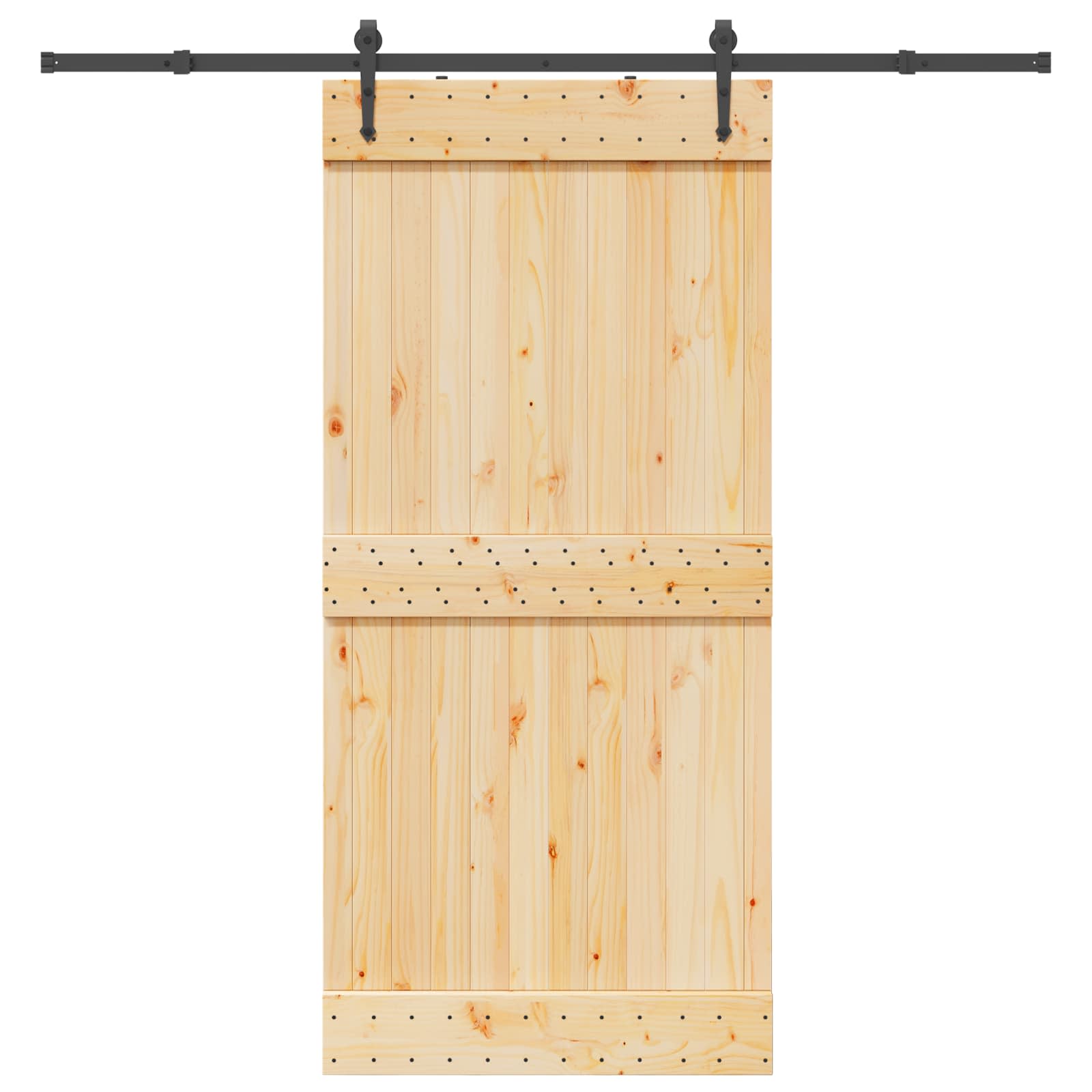 vidaXL Drzwi przesuwne NARVIK 95 x 210 cm (213,5 cm)