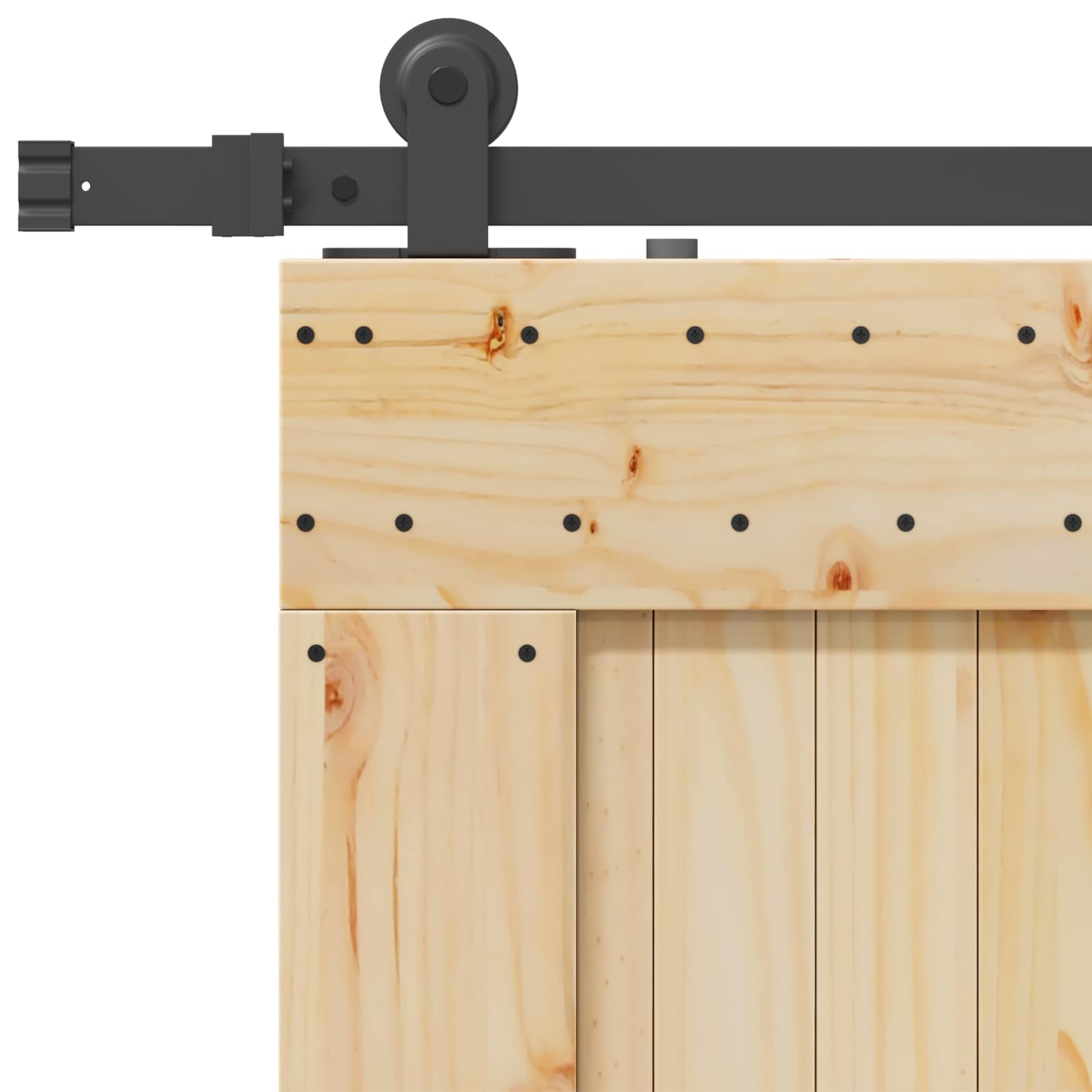vidaXL Drzwi przesuwne NARVIK 85 x 210 cm (213,5 cm)