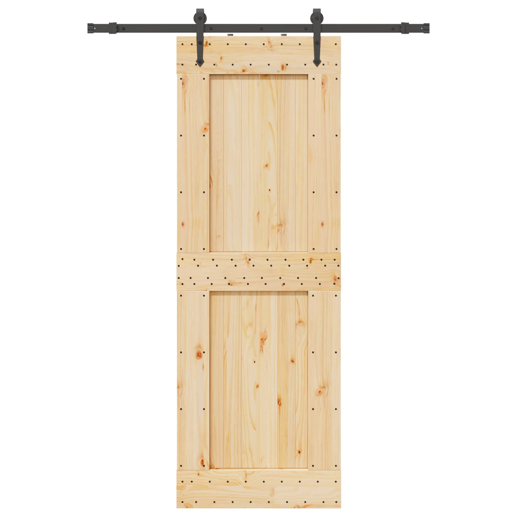 vidaXL Drzwi przesuwne NARVIK 80 x 210 cm (152,5 cm)