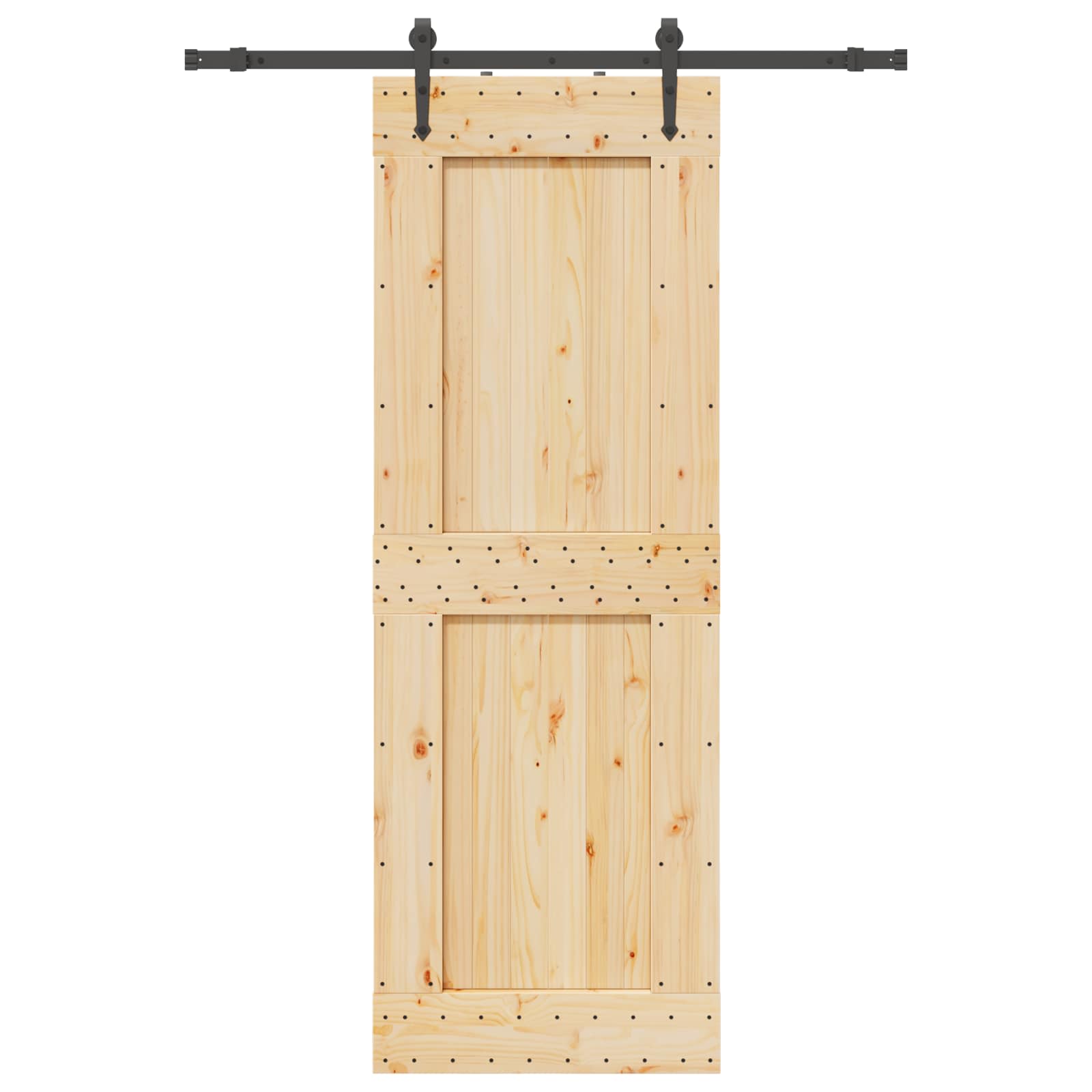 vidaXL Drzwi przesuwne NARVIK 80 x 210 cm (152,5 cm)