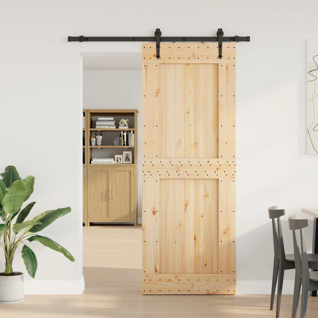 vidaXL Drzwi przesuwne NARVIK 85 x 210 cm (152,5 cm)