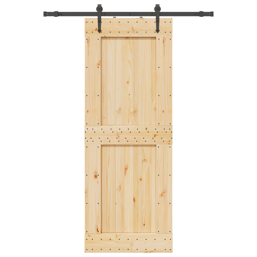 vidaXL Drzwi przesuwne NARVIK 85 x 210 cm (152,5 cm)