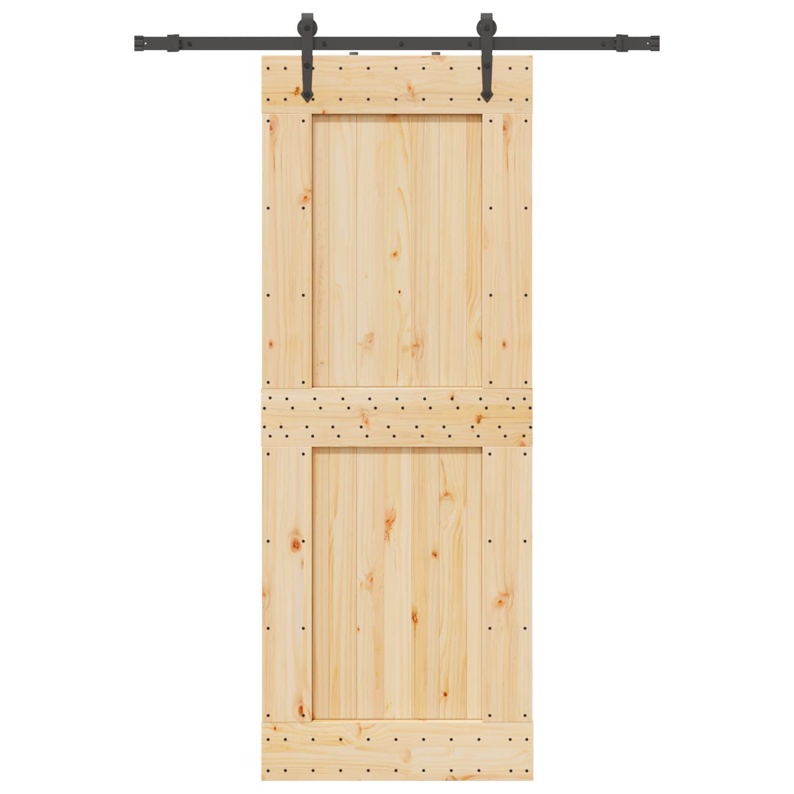 vidaXL Drzwi przesuwne NARVIK 85 x 210 cm (152,5 cm)