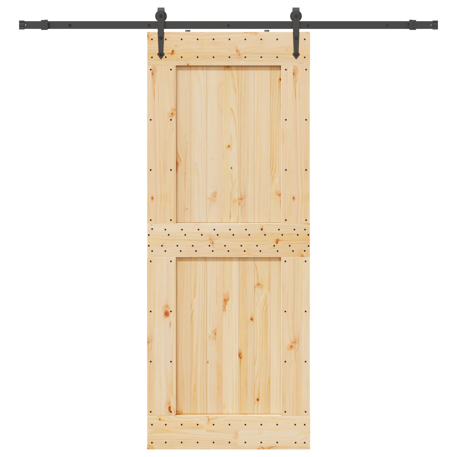 vidaXL Drzwi przesuwne NARVIK 90 x 210 cm (213,5 cm)