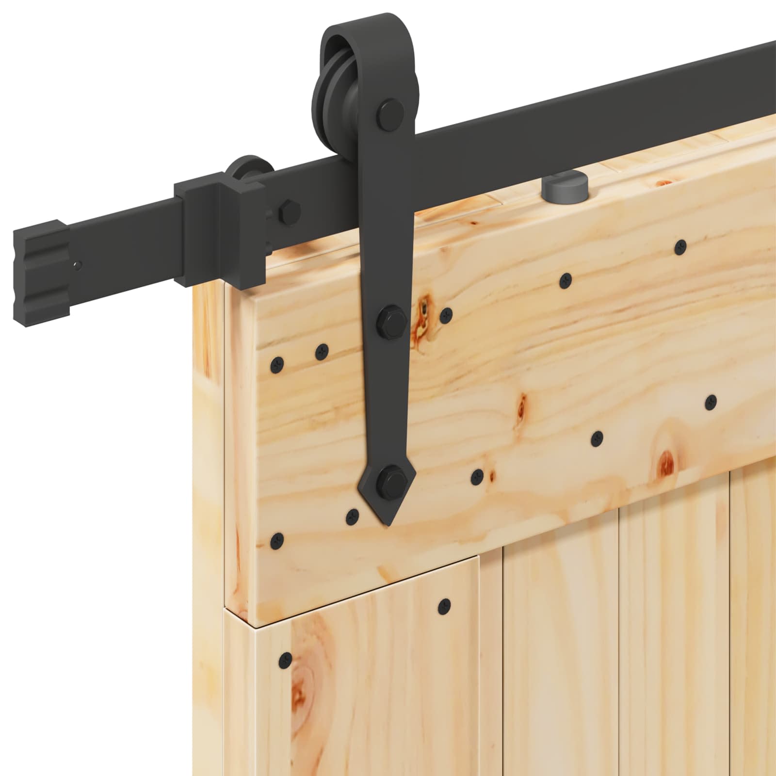 vidaXL Drzwi przesuwne NARVIK 95 x 210 cm (213,5 cm)