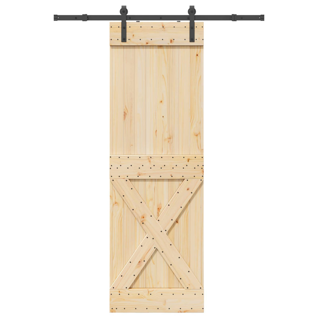 vidaXL Drzwi przesuwne NARVIK 70 x 210 cm (152,5 cm)