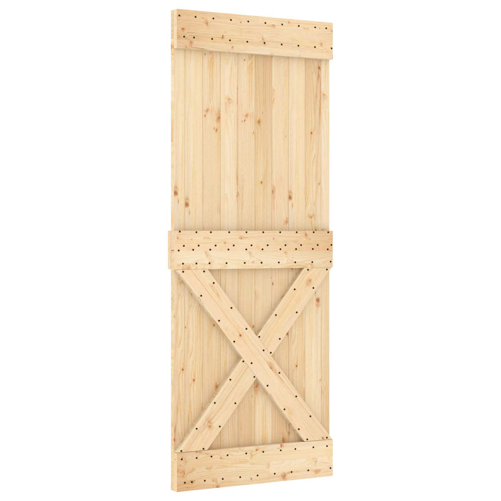 vidaXL Drzwi przesuwne NARVIK 80 x 210 cm (152,5 cm)
