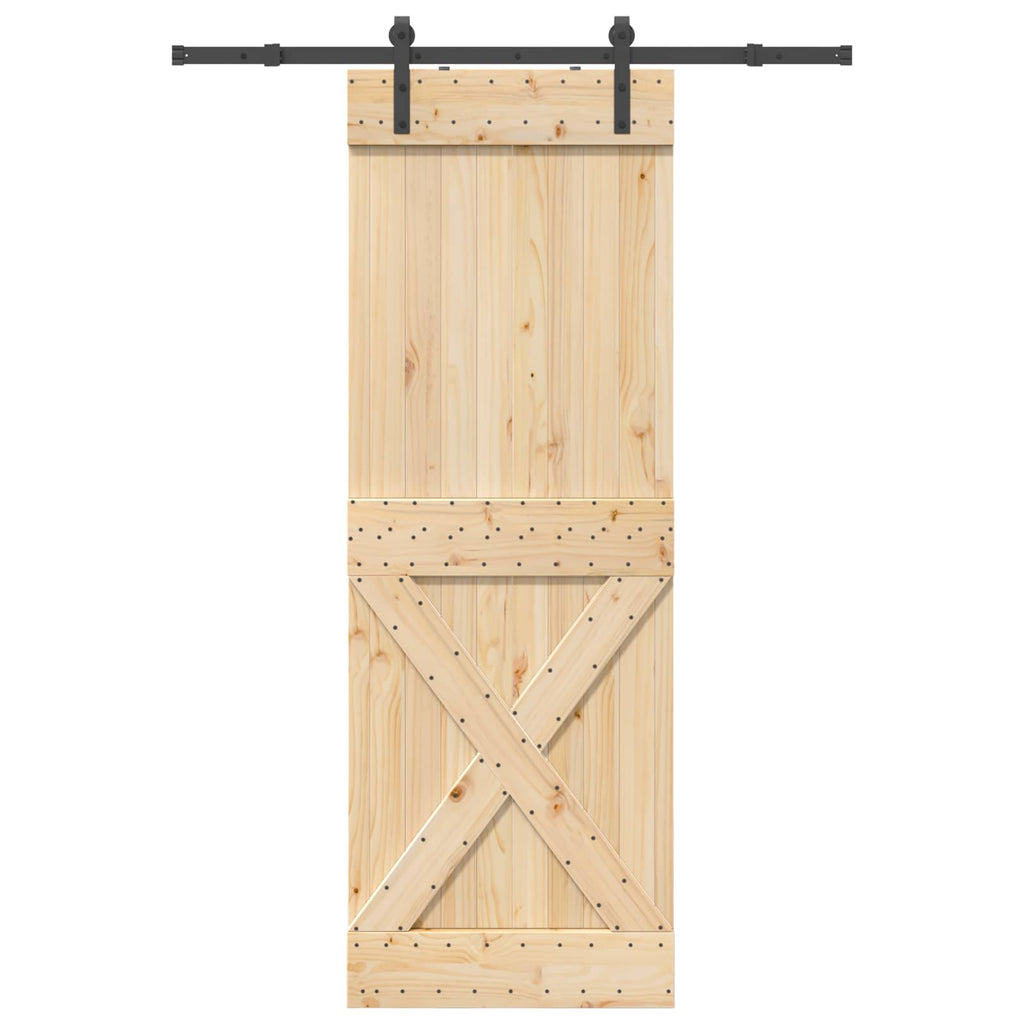 vidaXL Drzwi przesuwne NARVIK 80 x 210 cm (152,5 cm)