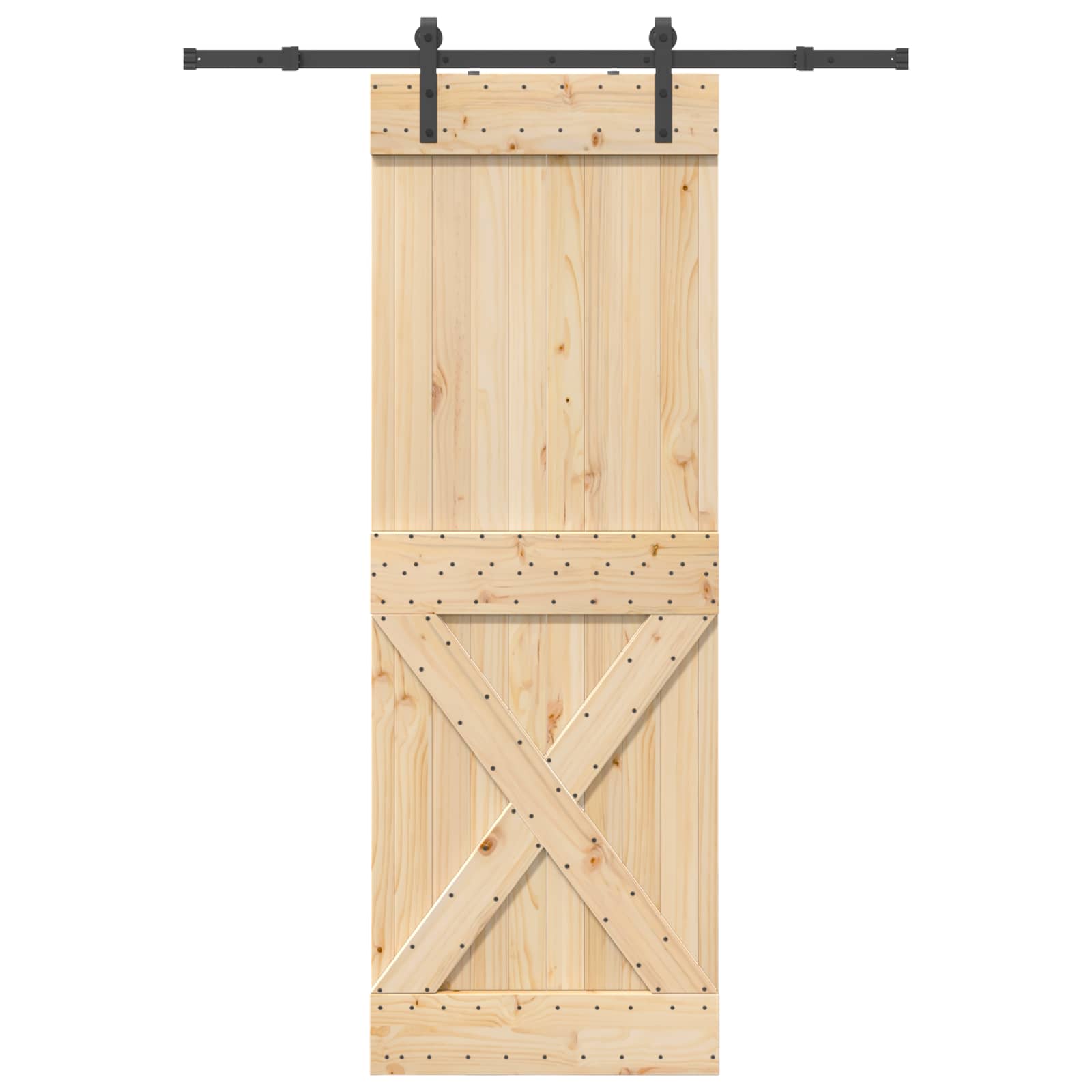 vidaXL Drzwi przesuwne NARVIK 80 x 210 cm (152,5 cm)